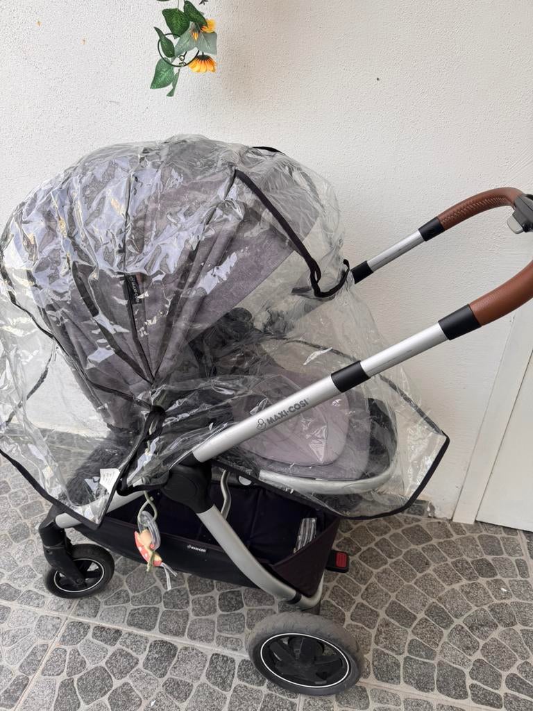 Maxi-Cosi Zelia² kinderwagen + autostoel, Ophalen, Zo goed als nieuw, Maxi-Cosi, Zonnekap