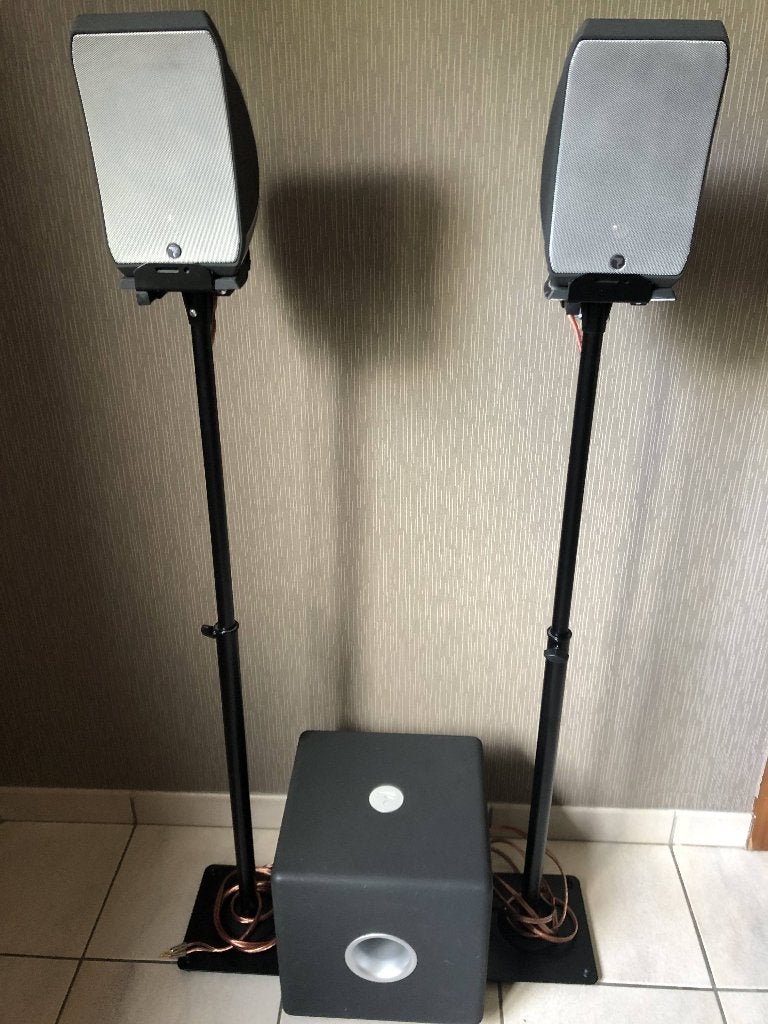 Focal JM Labs SIB & CUB 2.1 Speaker System, Gebruikt, Subwoofer, 60 tot 120 watt, Ophalen