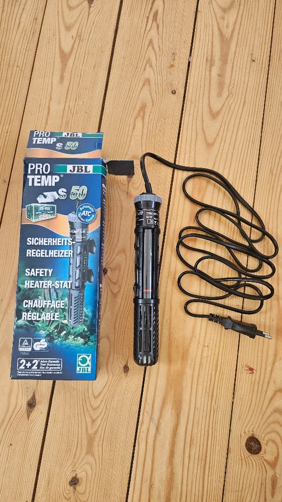 Chauffage pour aquarium JBL ProTemp s50 - 50W avec boîte, JBL, Comme neuf, Enlèvement, Éclairage ou Chauffage