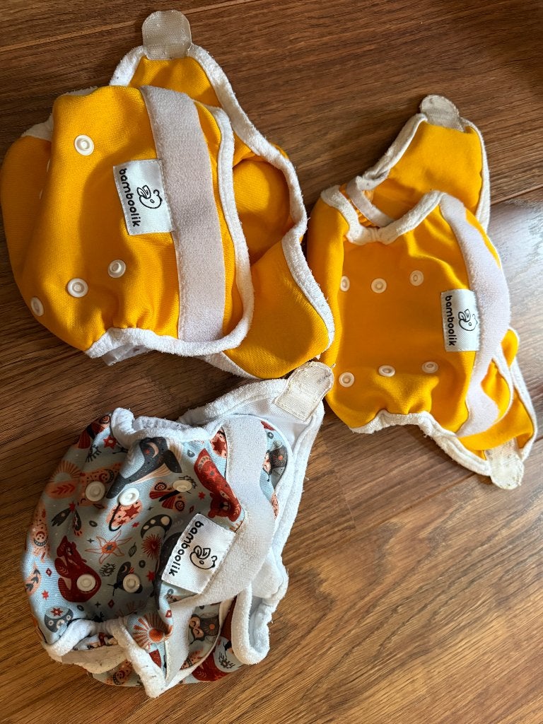 Wasbare luiers newborn te koop, Kinderen en Baby's, Kinderspulletjes, Ophalen, Zo goed als nieuw