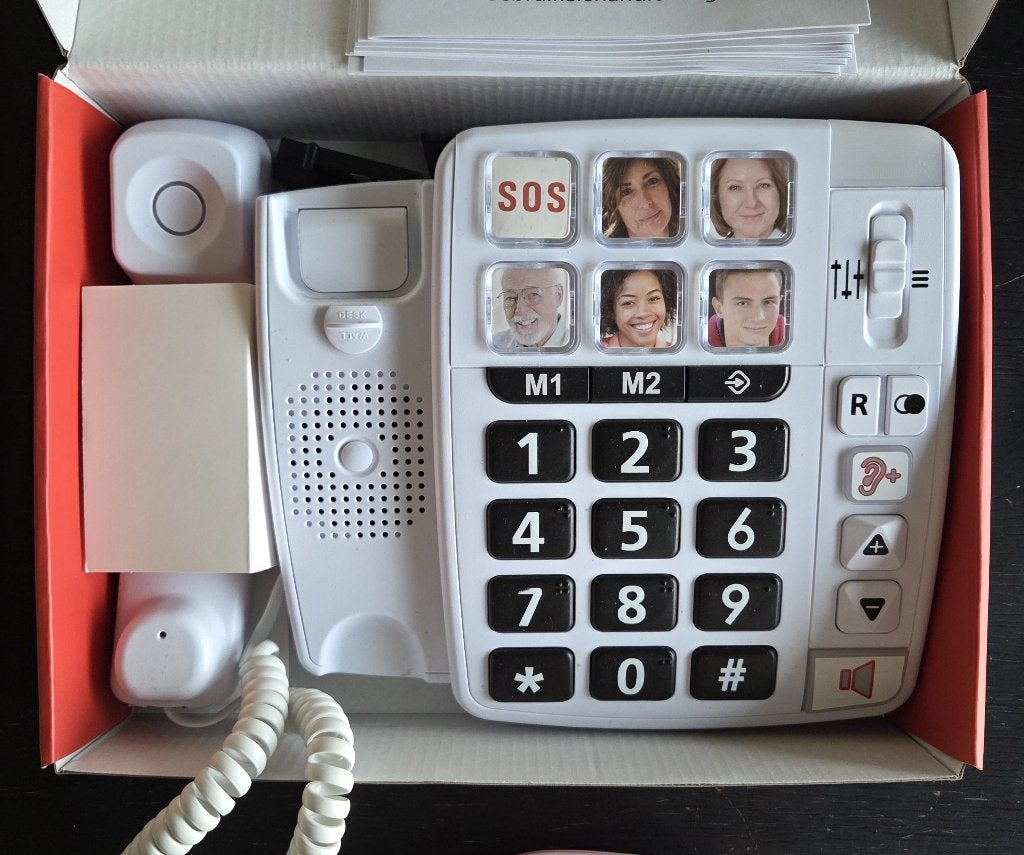 Téléphone senior SWISSVOICE Xtra 1110, Télécoms, Enlèvement ou Envoi, Comme neuf