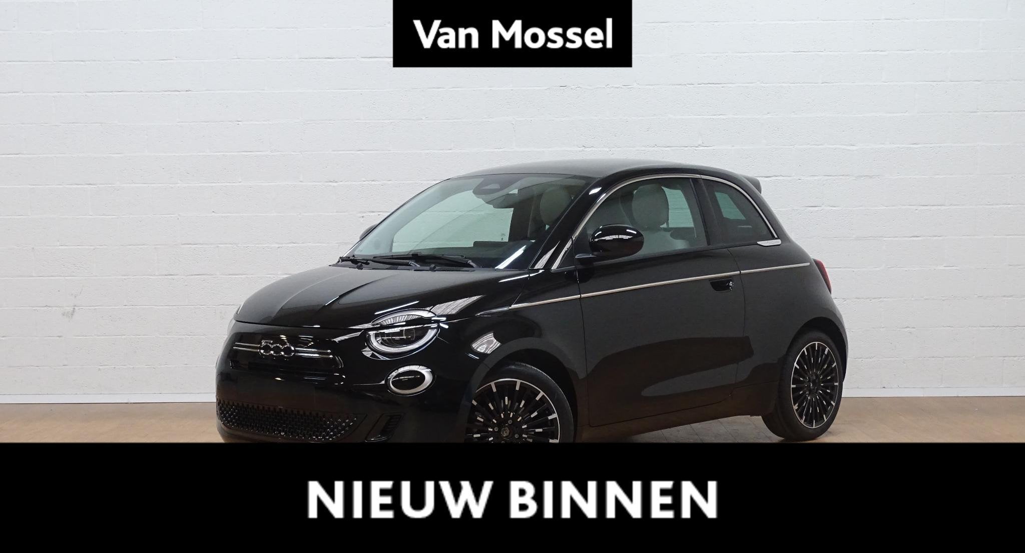 Fiat 500 1.0 Hybrid LA PRIMA, Autos, Achat, Entreprise, Boîte manuelle, Noir