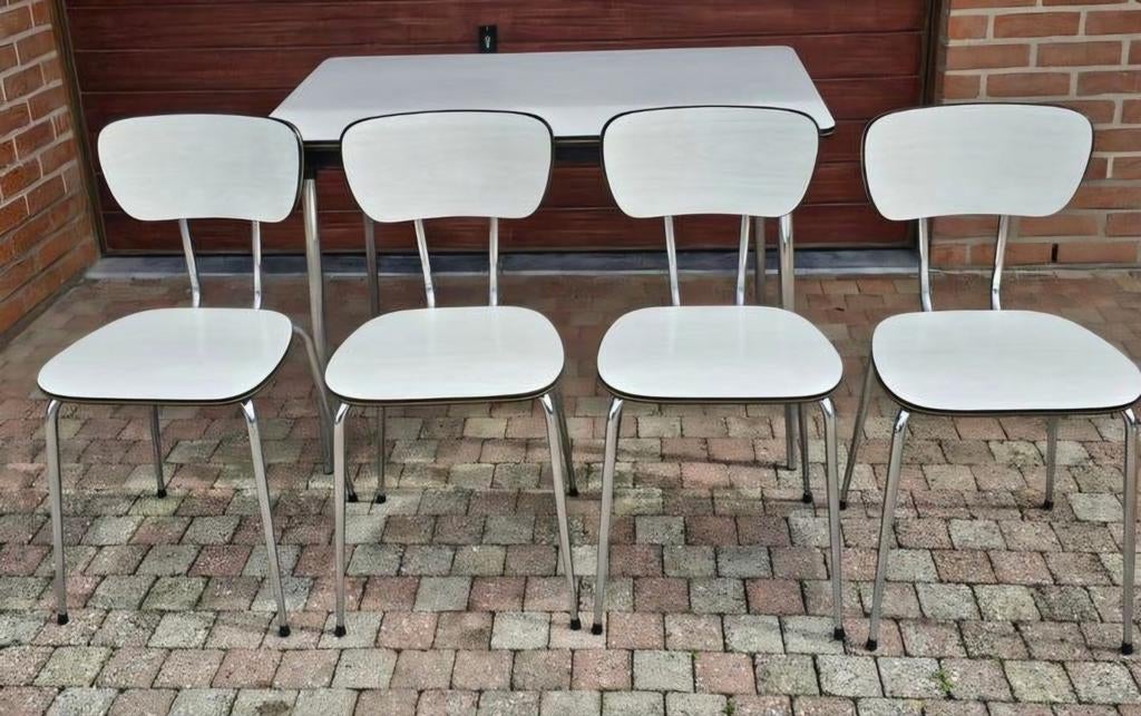 Formica set compleet - vintage retro design, Ophalen