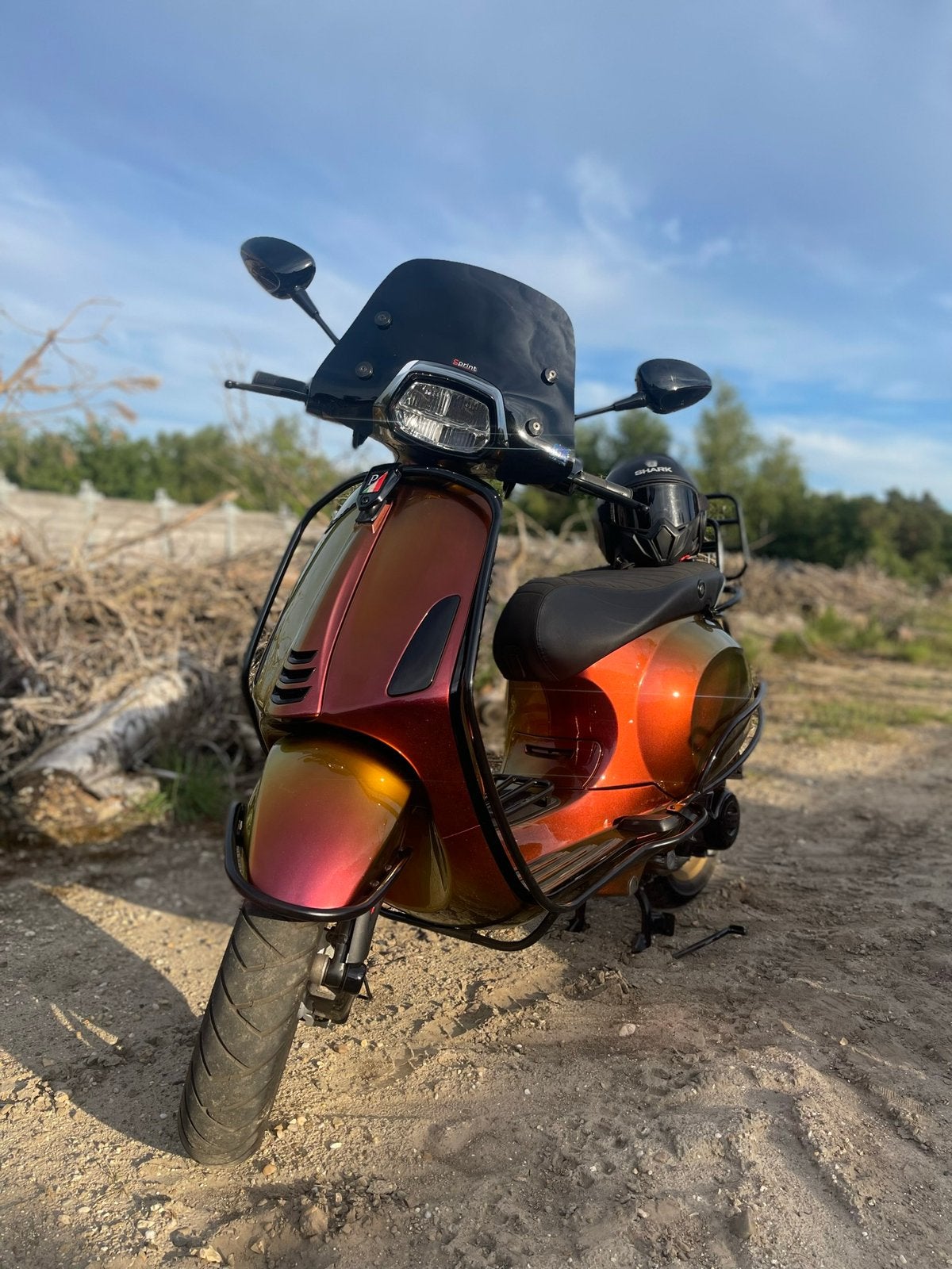 vespa sprint 2021 B klasse, Fietsen en Brommers, Ophalen, Gebruikt, Vespa S, Klasse B (45 km/u)