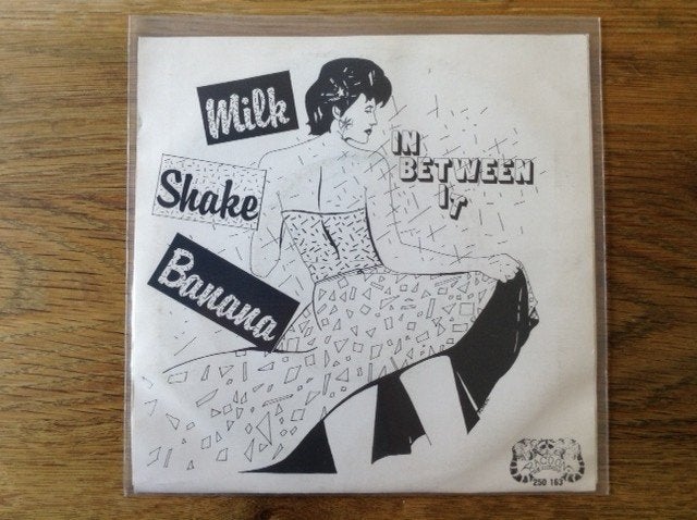 single milkshake banana, Cd's en Dvd's, Vinyl Singles, Jazz en Blues, Beschermende buitenhoes, Fotohoes, Originele persing, 7 inch