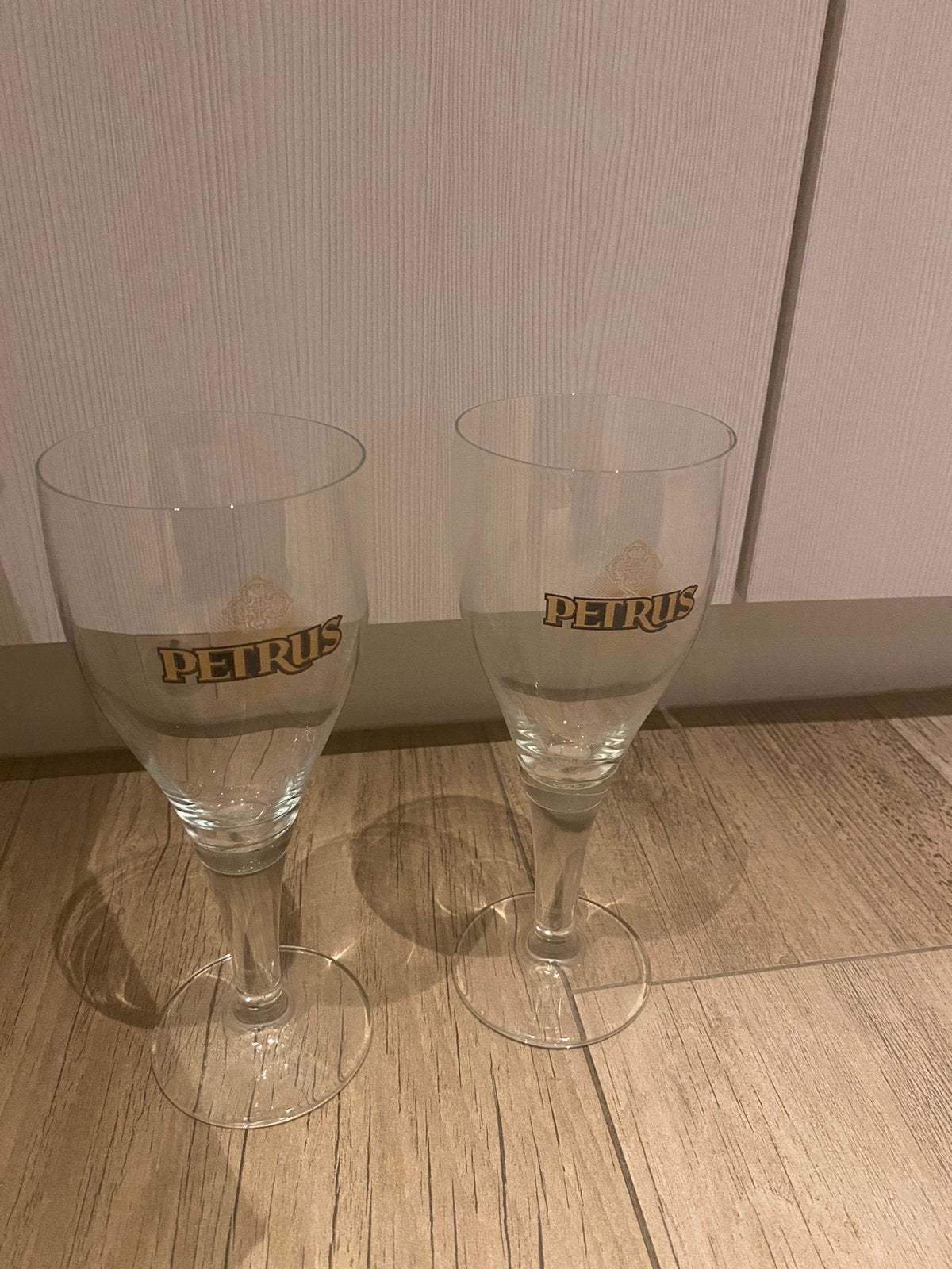 NIEUW! 6 Petrus kristal glazen: PER STUK €2, Collections, Verres & Petits Verres, Enlèvement, Comme neuf