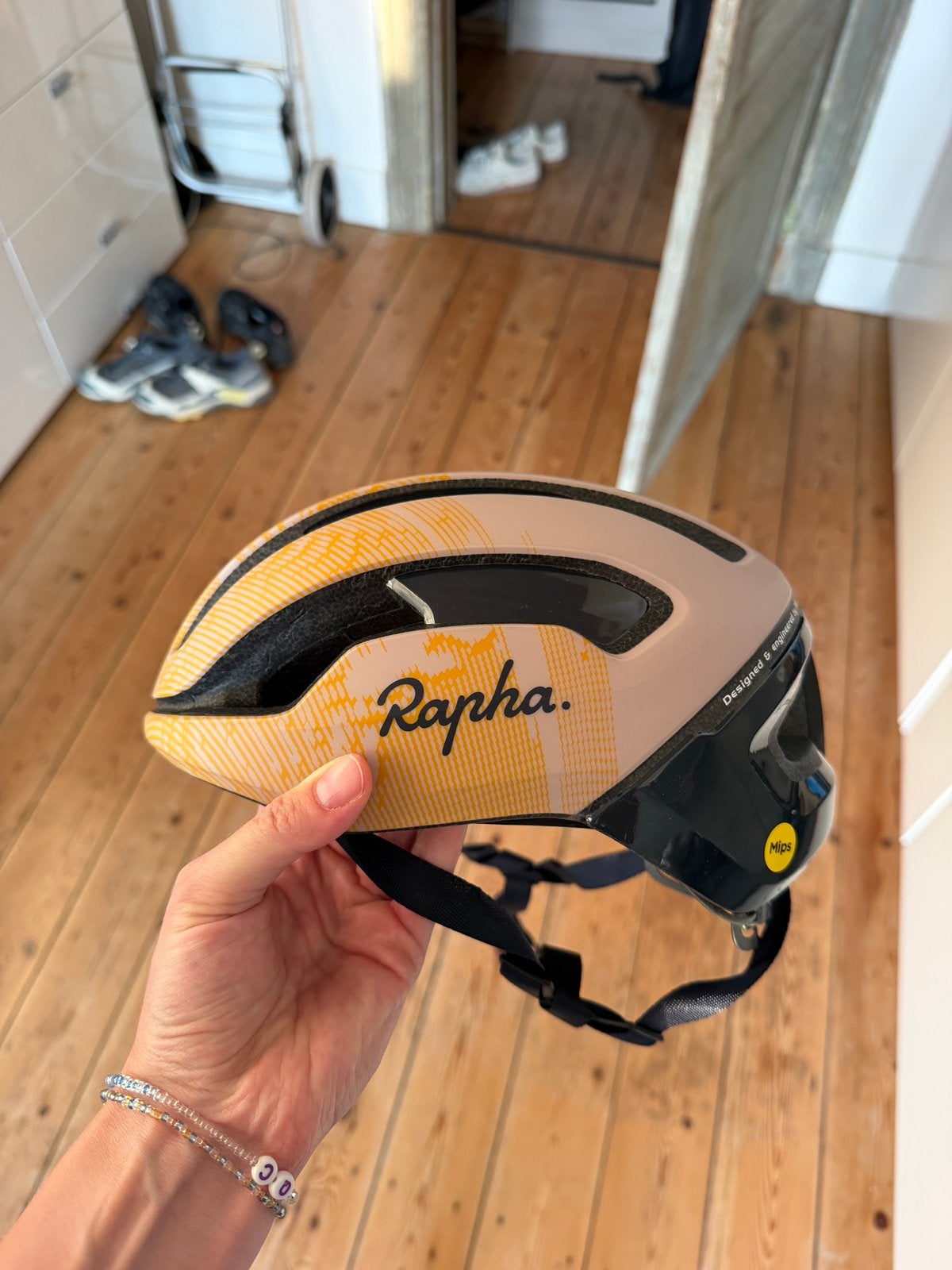 Bike helmet POC x Rapha Omne Air MIPS, Fietsen en Brommers, Ophalen of Verzenden, Zo goed als nieuw, M, Heer of Dame