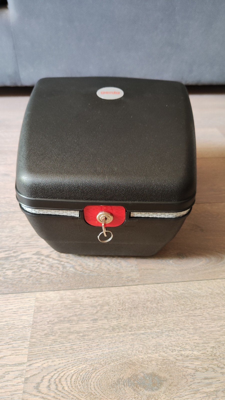 Fietskoffer/fietstassen dubbel, Ophalen