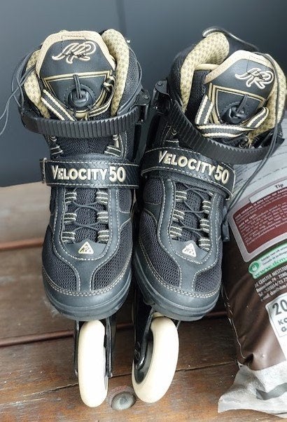 K2 Velocity 50 - mt 36, Sport en Fitness, Skeelers, Zo goed als nieuw, Inline skates 4 wielen, K2, Dames, Kinderen, Ophalen of Verzenden