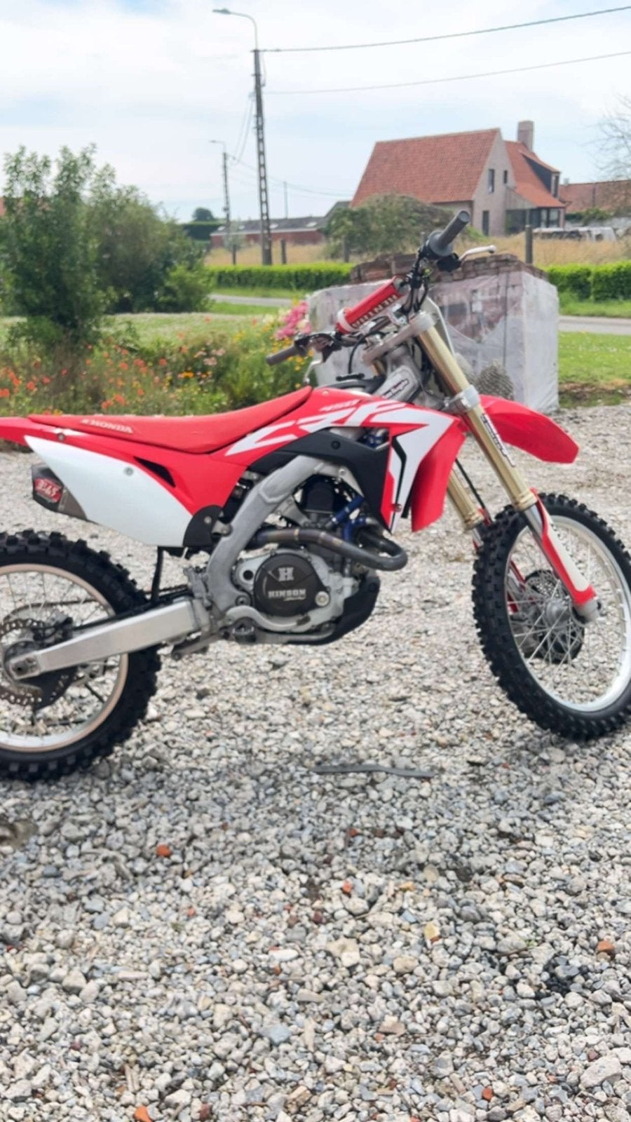Honda crf 450r, Vélos & Vélomoteurs, Enlèvement, Comme neuf, Honda