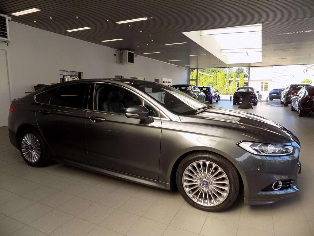 Ford Mondeo 1.5L EcoBoost Titanium Automaat! (automatique), Autos, Cuir, Argent ou Gris, Achat, Euro 6