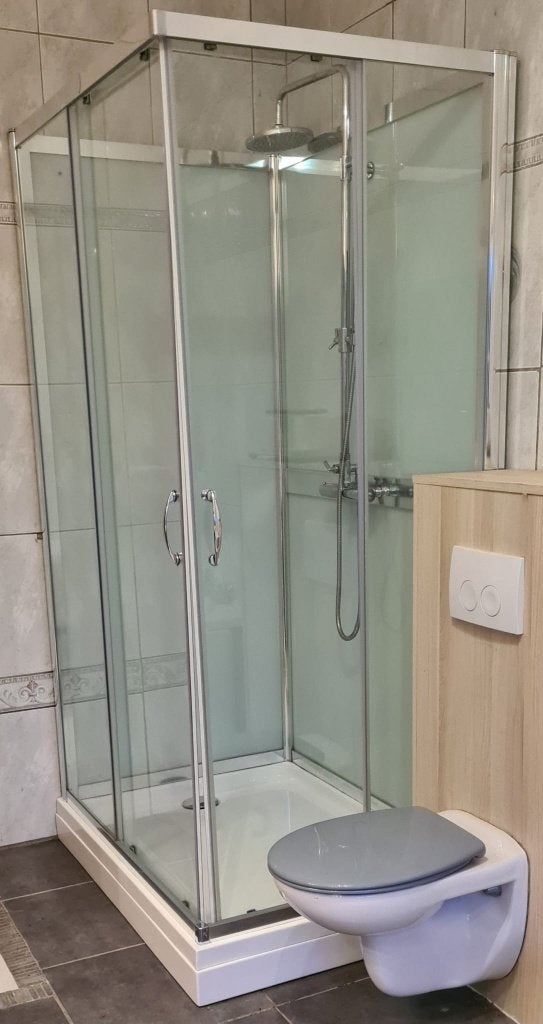 Douchecabine 120 x 90 douche, Huis en Inrichting, Ophalen, Gebruikt, 100 tot 150 cm, 200 cm of meer