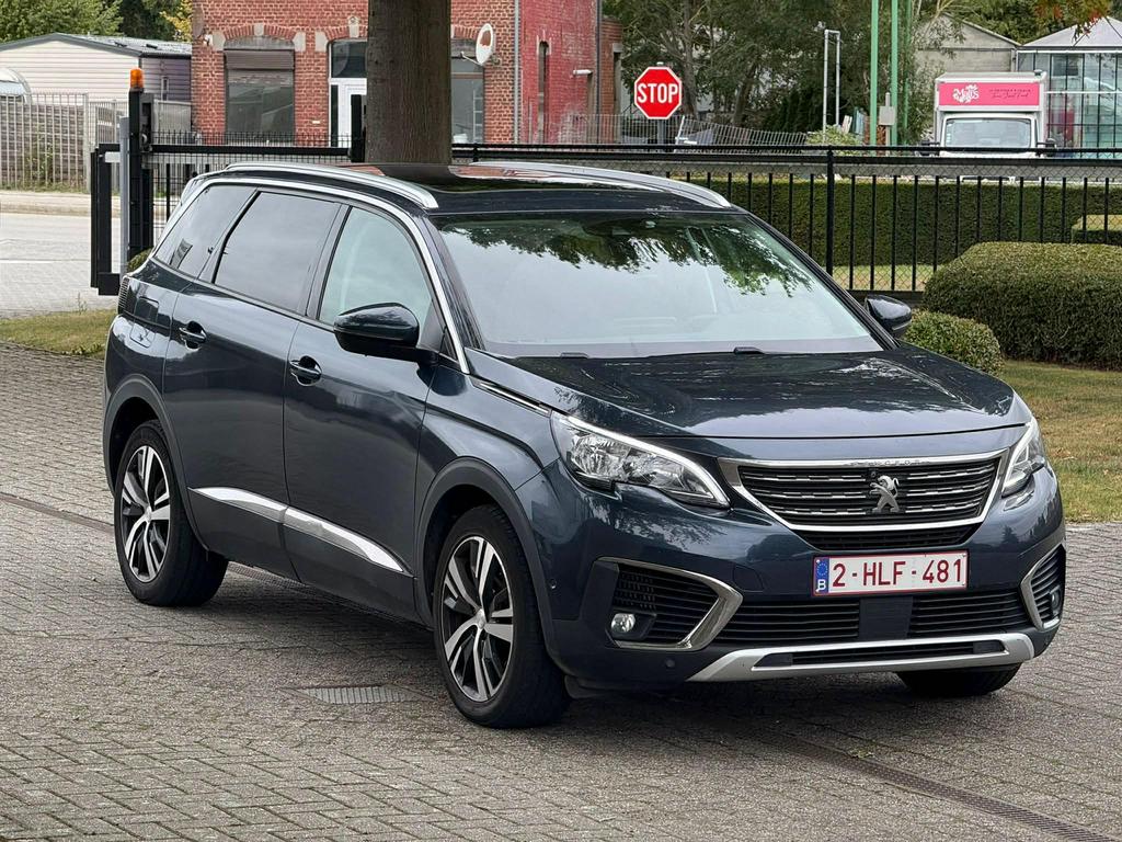 Peugeot 5008, Achat, Euro 6, Entretenue par le concessionnaire, Noir