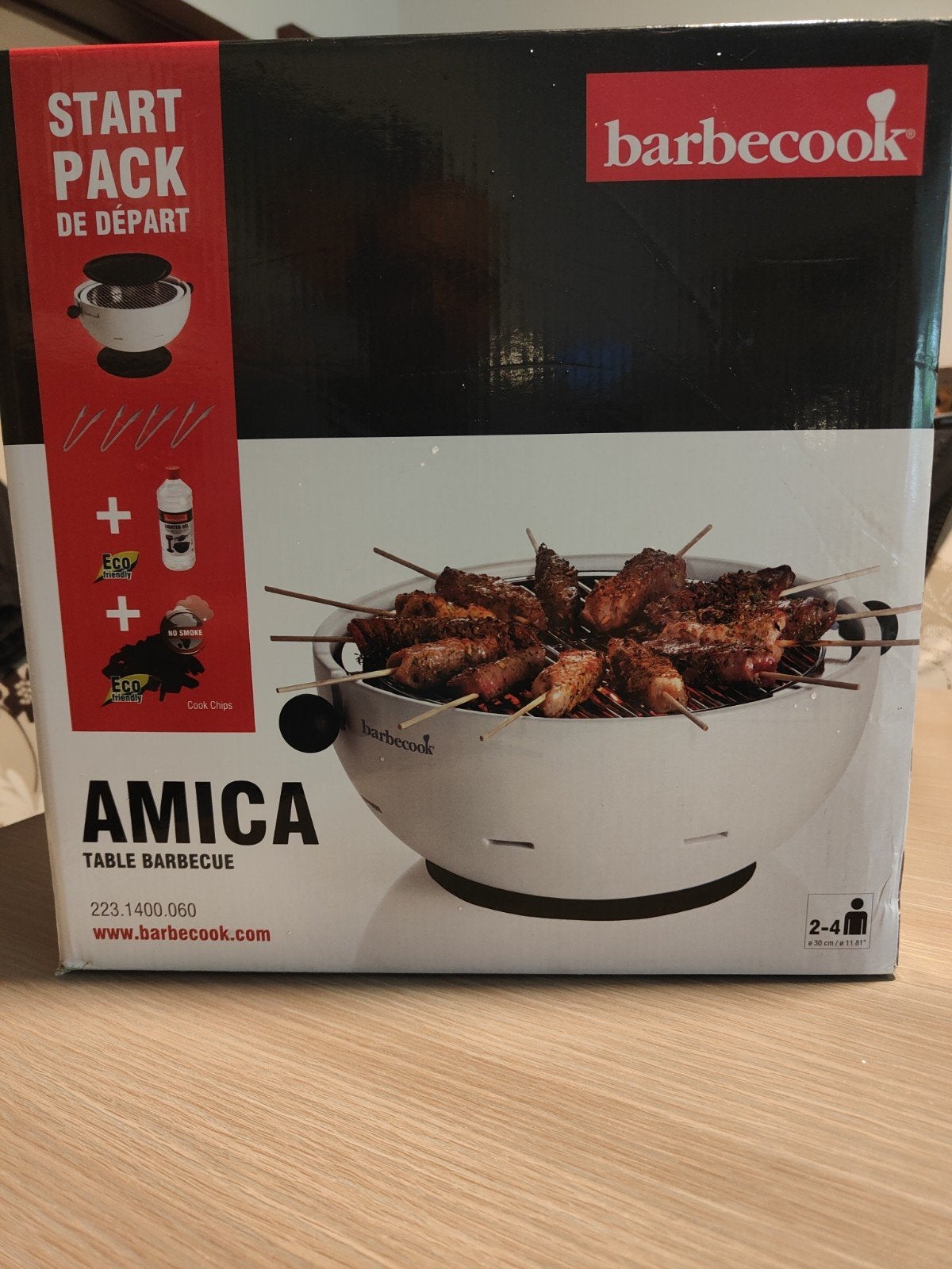 barbecook amica tafel barbecue, Tuin en Terras, Ophalen, Nieuw, Barbecook, Met accessoires