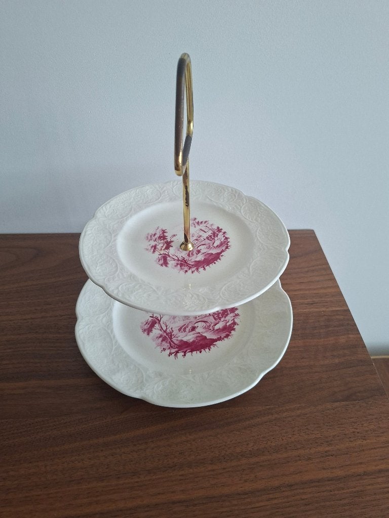Presentoir à petits fours, Ophalen