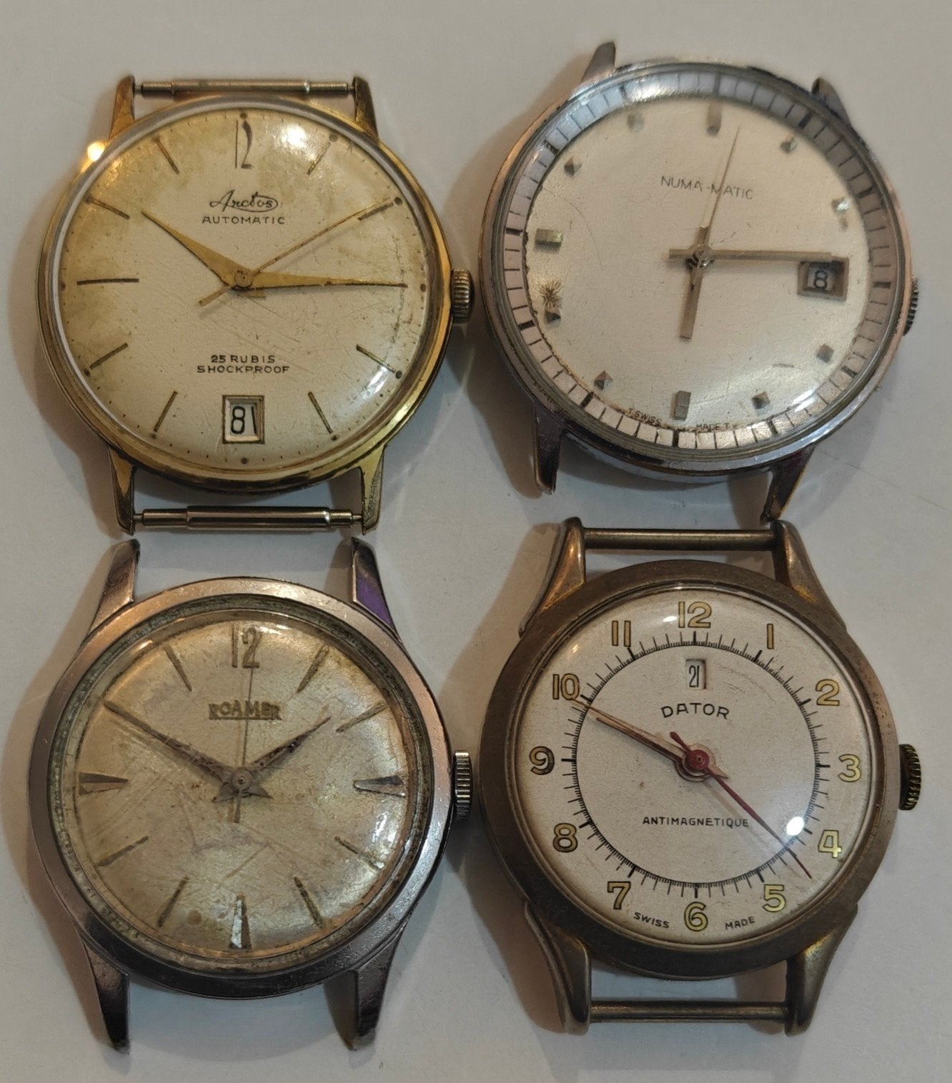 Lot montres vintage, Enlèvement ou Envoi