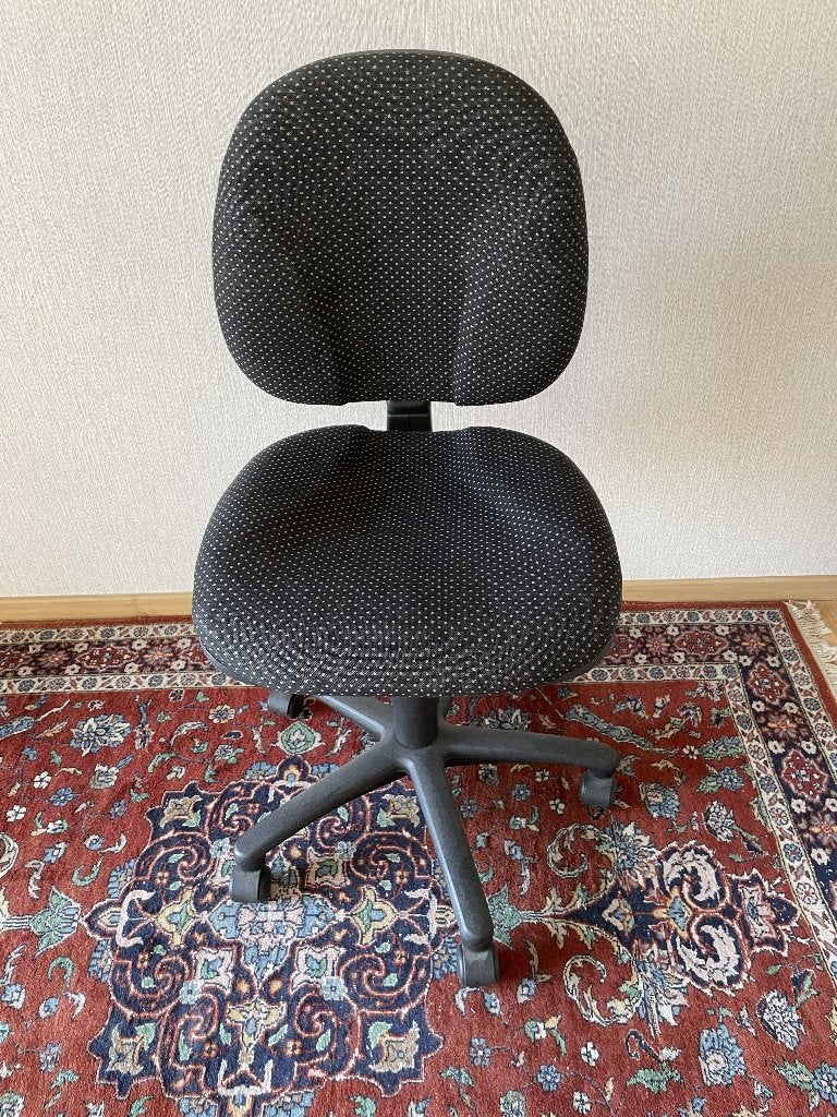 bueaustoel, Ophalen, Gebruikt, Blauw, Bureaustoel