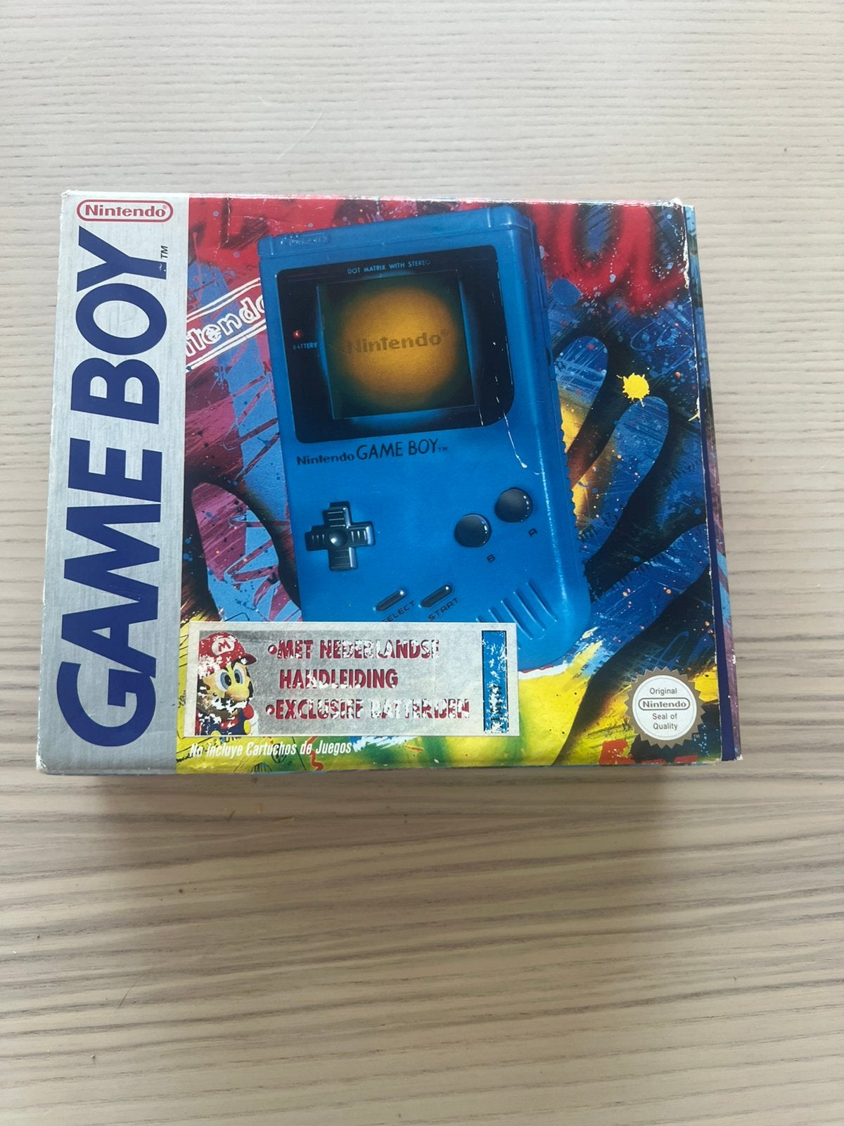 Gamboy classic 1989 model esp, Games en Spelcomputers, Spelcomputers | Nintendo Game Boy, Ophalen of Verzenden, Zo goed als nieuw