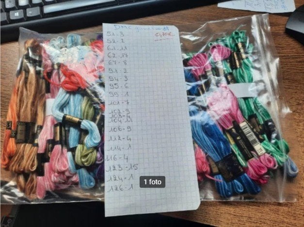 DMC borduurgaren Gemeleerd (verloopgaren), Hobby en Vrije tijd, Borduren en Borduurmachines, Ophalen of Verzenden, Nieuw, Handborduren