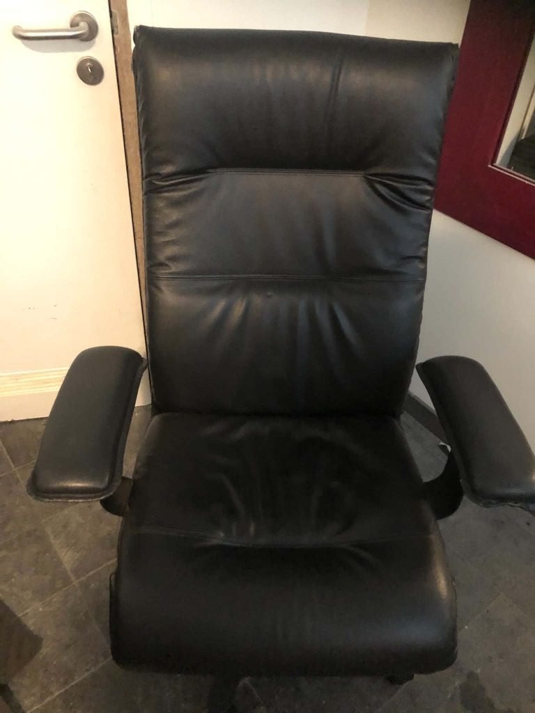 chaise de bureau, Enlèvement, Utilisé, Noir, Chaise de bureau