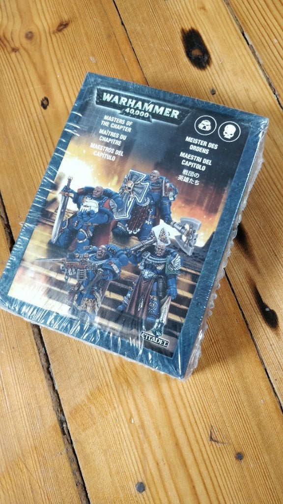 Space Marines Chapter Masters, Hobby en Vrije tijd, Wargaming, Ophalen of Verzenden, Zo goed als nieuw, Warhammer 40000, Figuurtje(s)