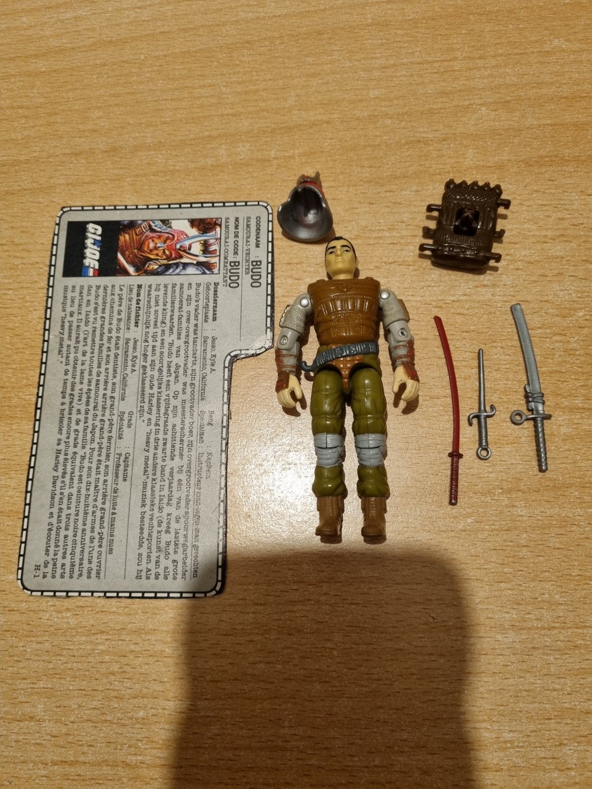 Door Joe Gijoe Hasbro Budo uit 1988, Ophalen of Verzenden