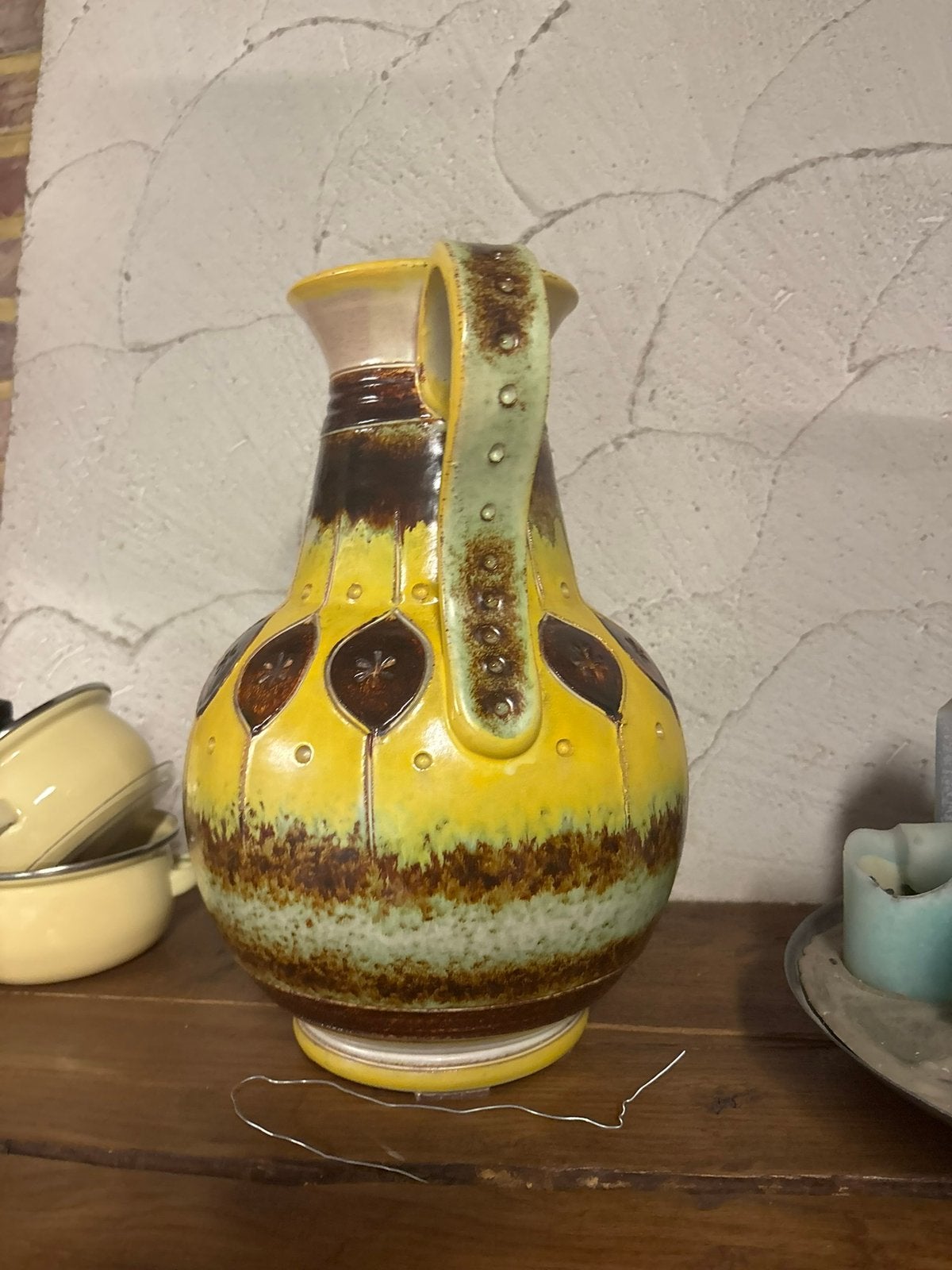 Grand vase/carafe Italie, Enlèvement
