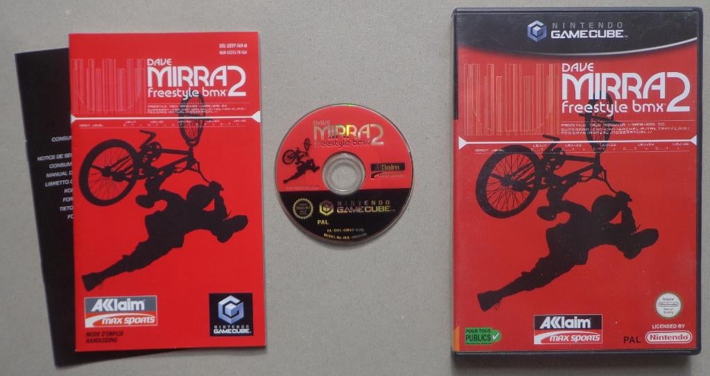 Dave Mirra Freestyle BMX 2 voor de Nintendo GameCube, Enlèvement ou Envoi, Utilisé