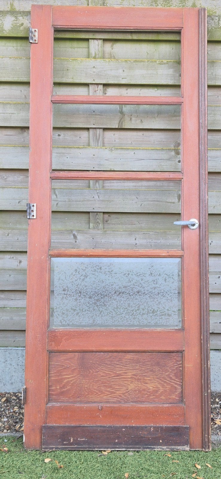 Houten Deur, Ophalen, Glas