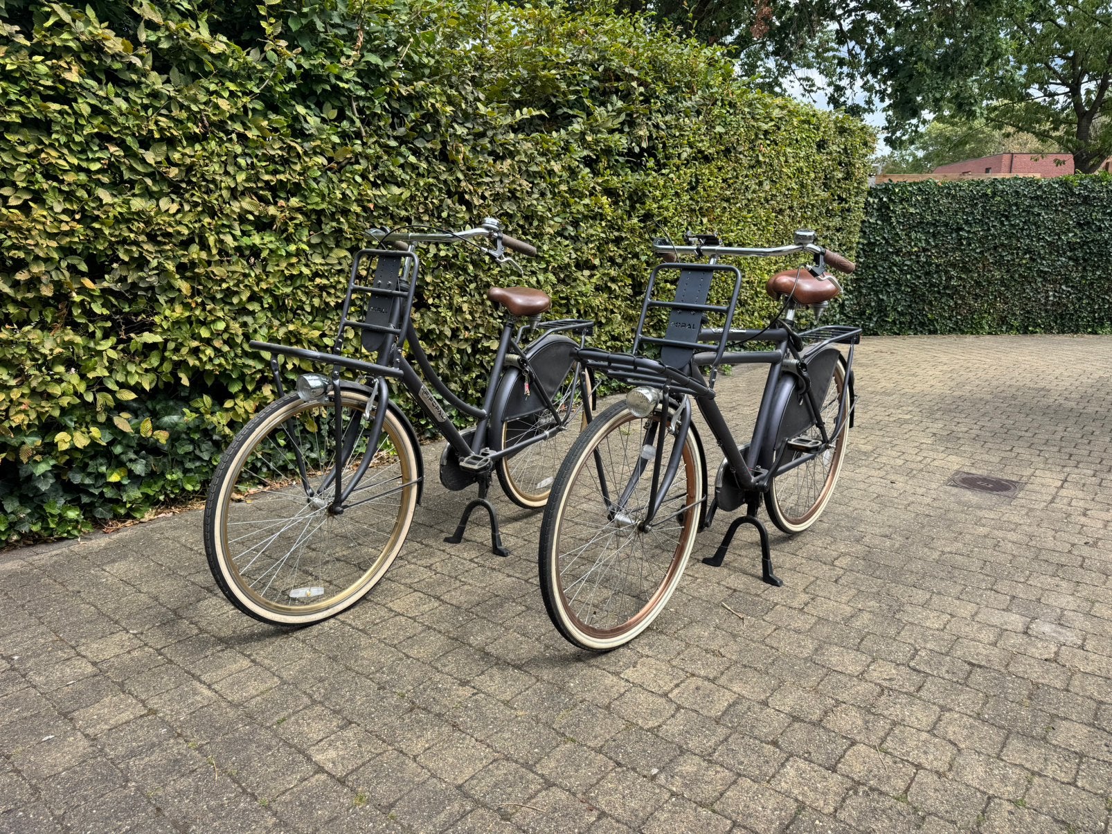 Set van 2 Popal cargo fietsen – 3 versnellingen, Ophalen, Zo goed als nieuw, Versnellingen