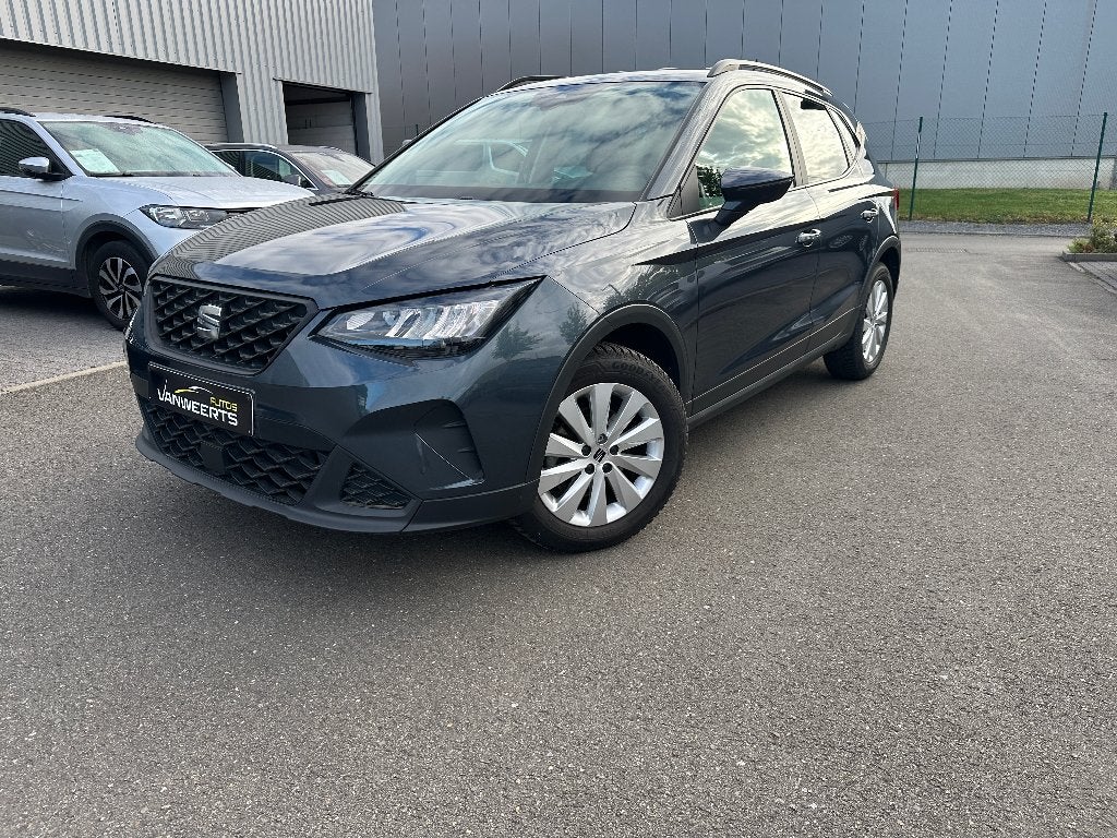 Seat Arona, 1.0 TSI, DSG AUTOMAAT 110 pk, CARPLAY-ANDROID, Autos, Seat, Argent ou Gris, Achat, Entreprise, 5 portes