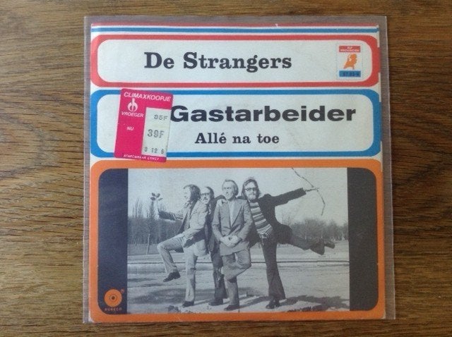 single de strangers, Cd's en Dvd's, Vinyl Singles, Beschermende buitenhoes, Fotohoes, Originele persing, Single, 1970 - 1979, Nederlandstalig