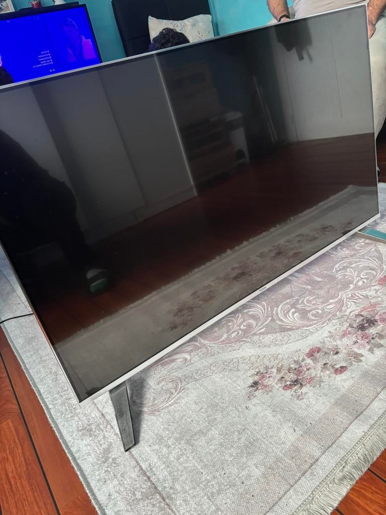 Tv-merk Haier, Audio, Tv en Foto, Televisies, QLED, 120 Hz, Zo goed als nieuw, 100 cm of meer