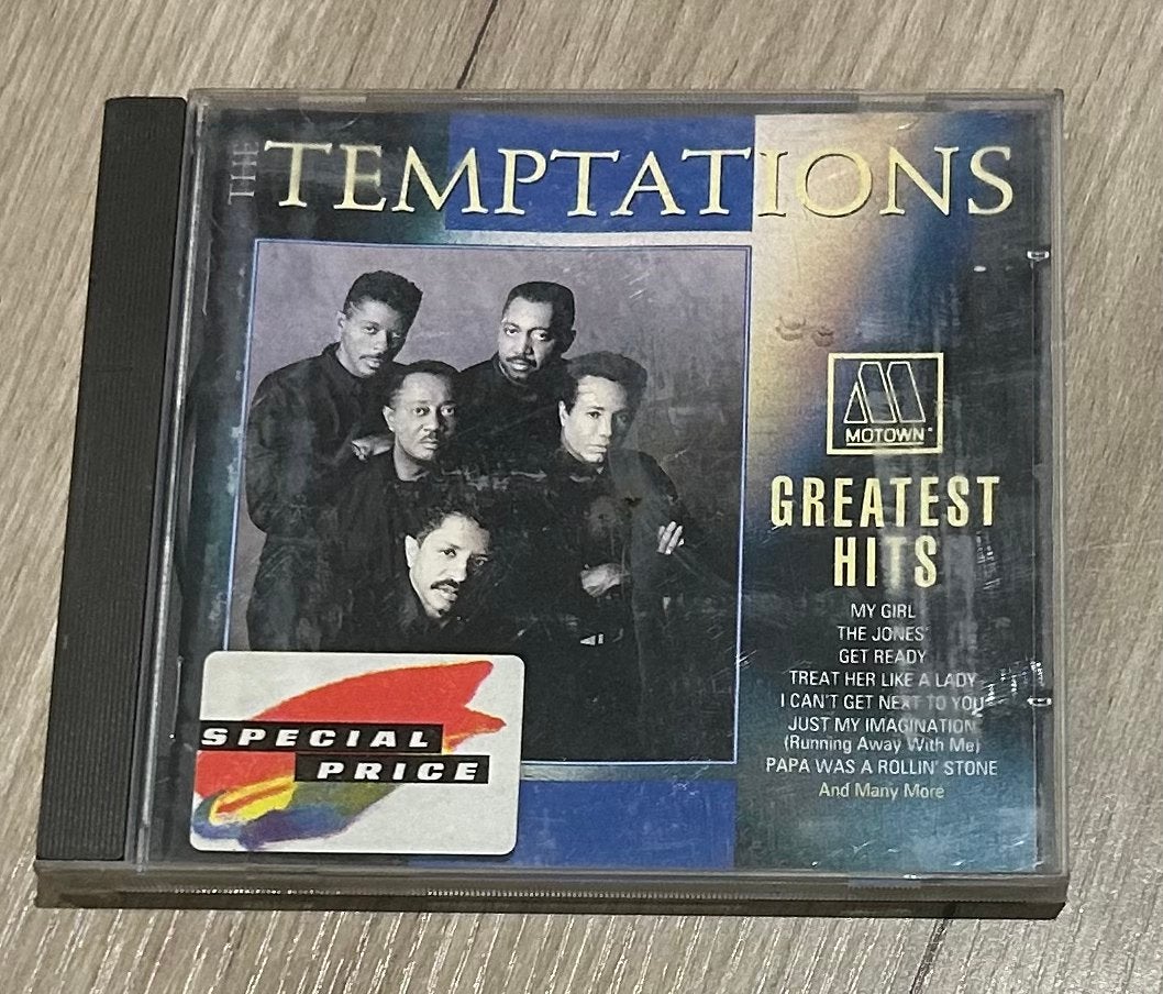 CD The Temptations, Ophalen of Verzenden