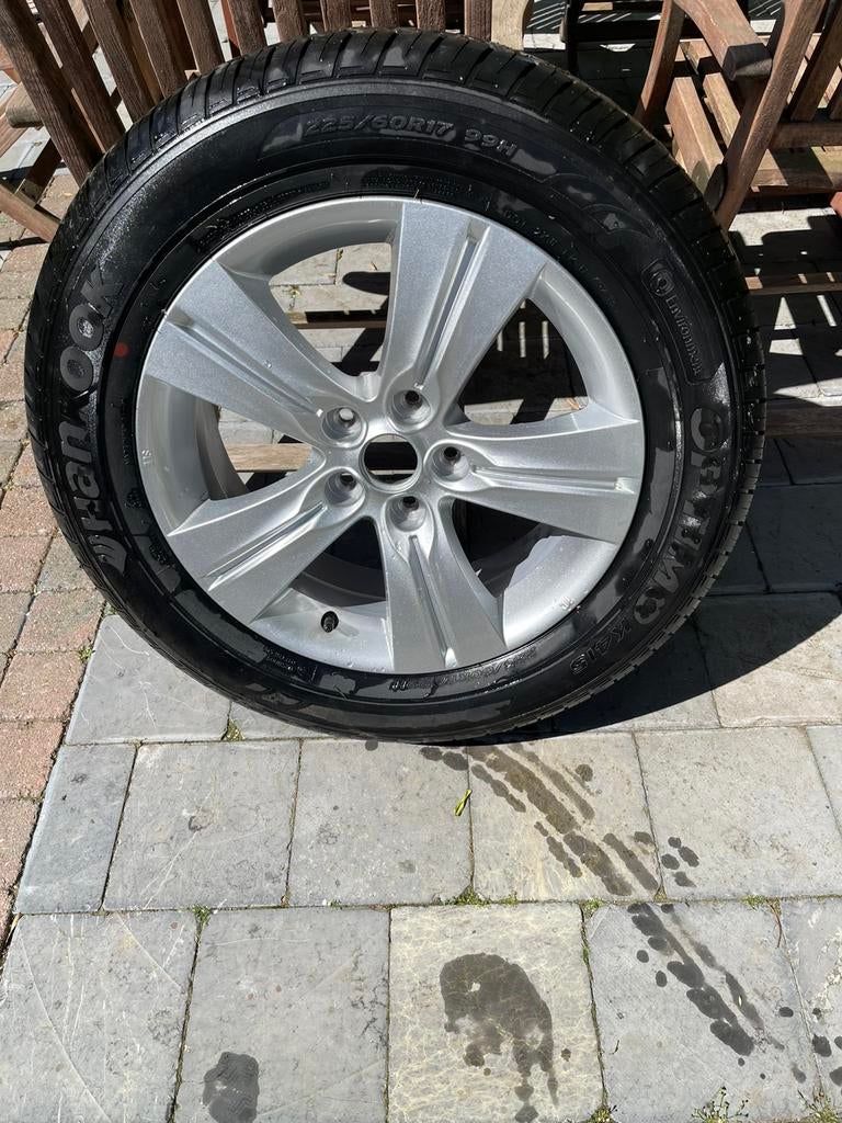 1 band met  velg kia sportage, Auto-onderdelen, Ophalen, Banden en Velgen, Nieuw, 17 inch