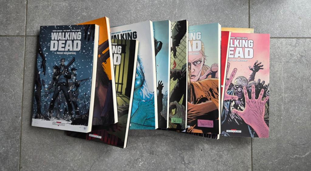 Lot livres Walking Dead tome 1 à 11, Livres, Enlèvement ou Envoi