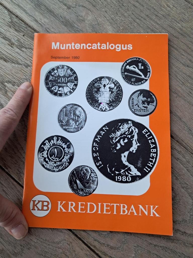 Muntencatalogus 1980, Kredietbank, Ophalen of Verzenden