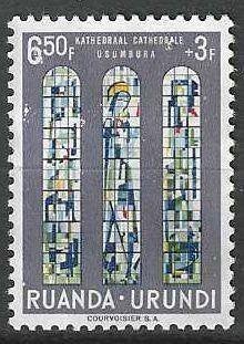 Ruanda-Urundi 1961 - Yvert 230 - Kathedraal Usumbura (ZG), Verzenden, Postfris