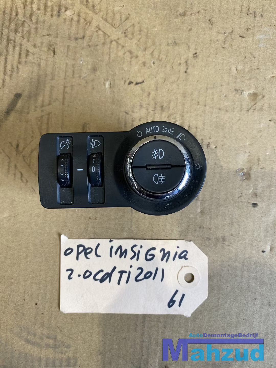 OPEL INSIGNIA A ASTRA J Licht schakelaar 13268694, Auto-onderdelen, Gebruikt, Opel Automobile GmbH, Kontakt@opel-infoservice.de
