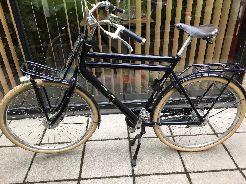CORTINA U8 deluxe 8Vherentransportfiets, Versnellingen, Zo goed als nieuw, 57 tot 61 cm, Trommelrem