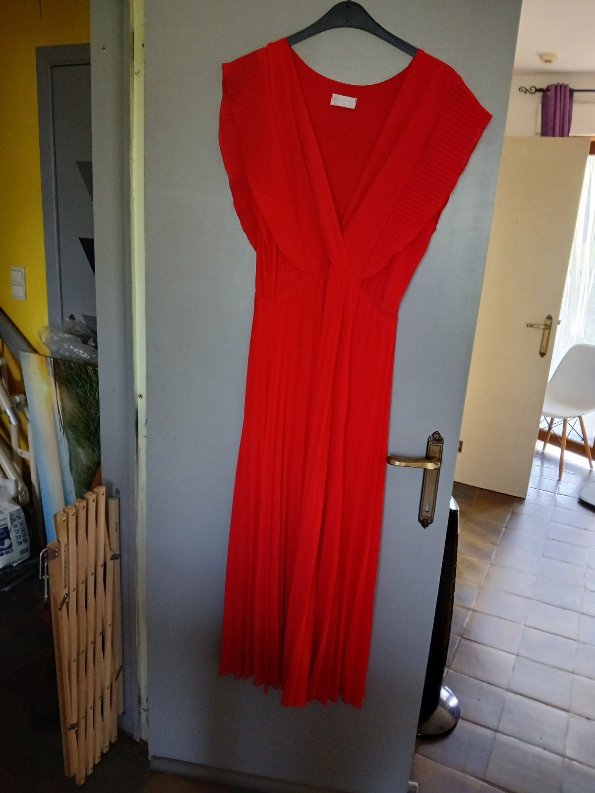 très belle robe de soirée, Vêtements | Femmes, Rouge, Taille 46/48 (XL) ou plus grande, Enlèvement ou Envoi, Cassis