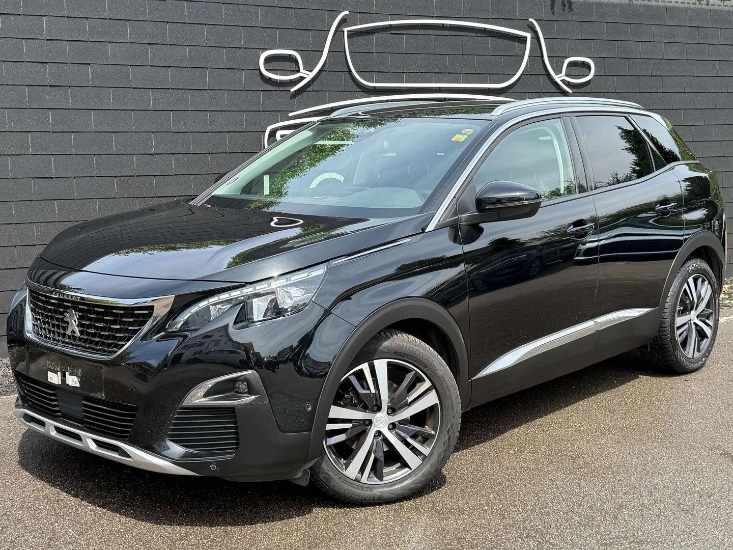 Peugeot 3008 1.2+BOITE AUTO+NAVI+CAMERA+SIEGES CHAUFF+SEMI C, Automaat, Gebruikt, 1199 cc, Zwart