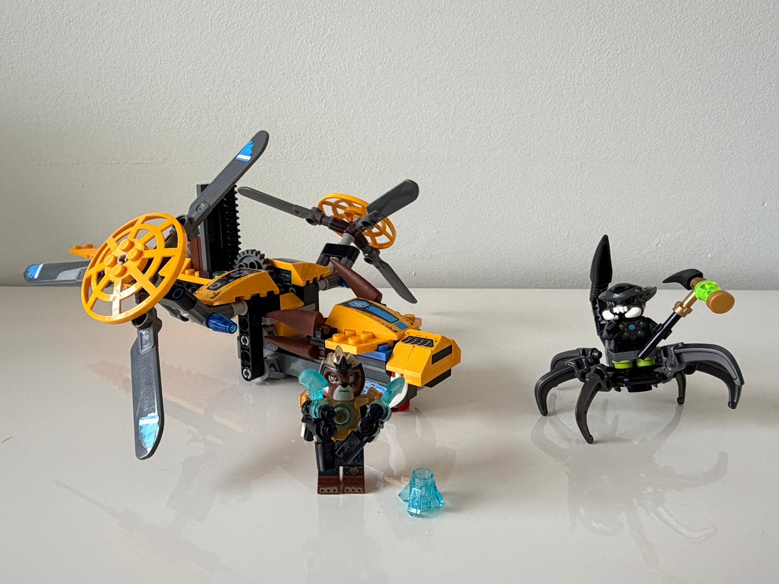 Lego Chima Lavertus Twin Blade (70129), Overige thema's, Lego, Ensemble complet, Comme neuf