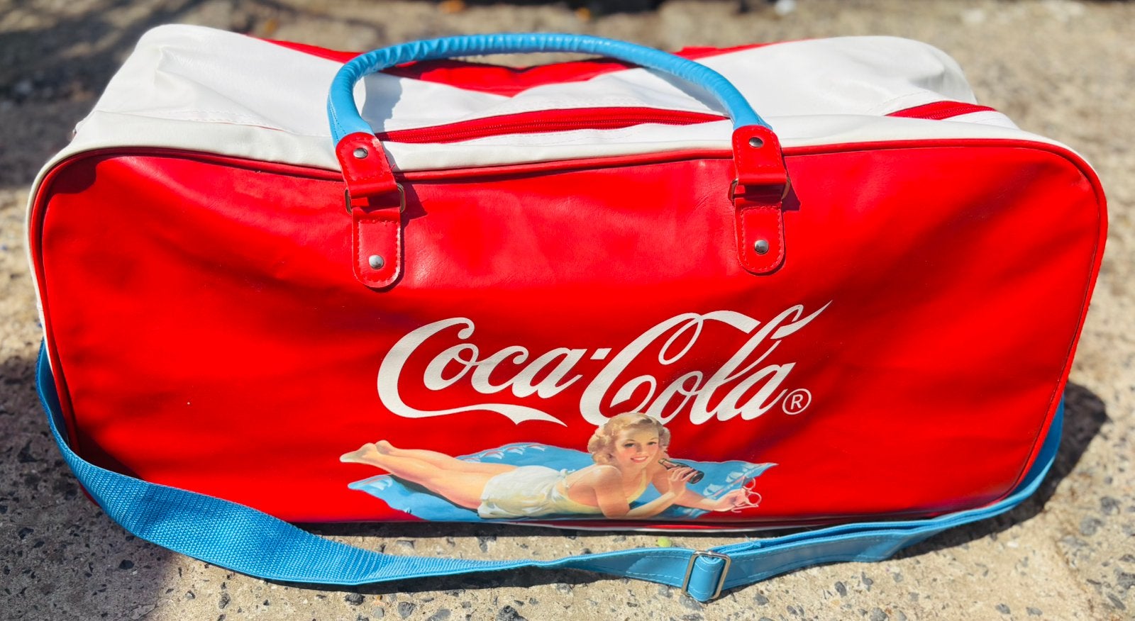 Coca Cola weekendtas 90s, Ophalen of Verzenden, Zo goed als nieuw