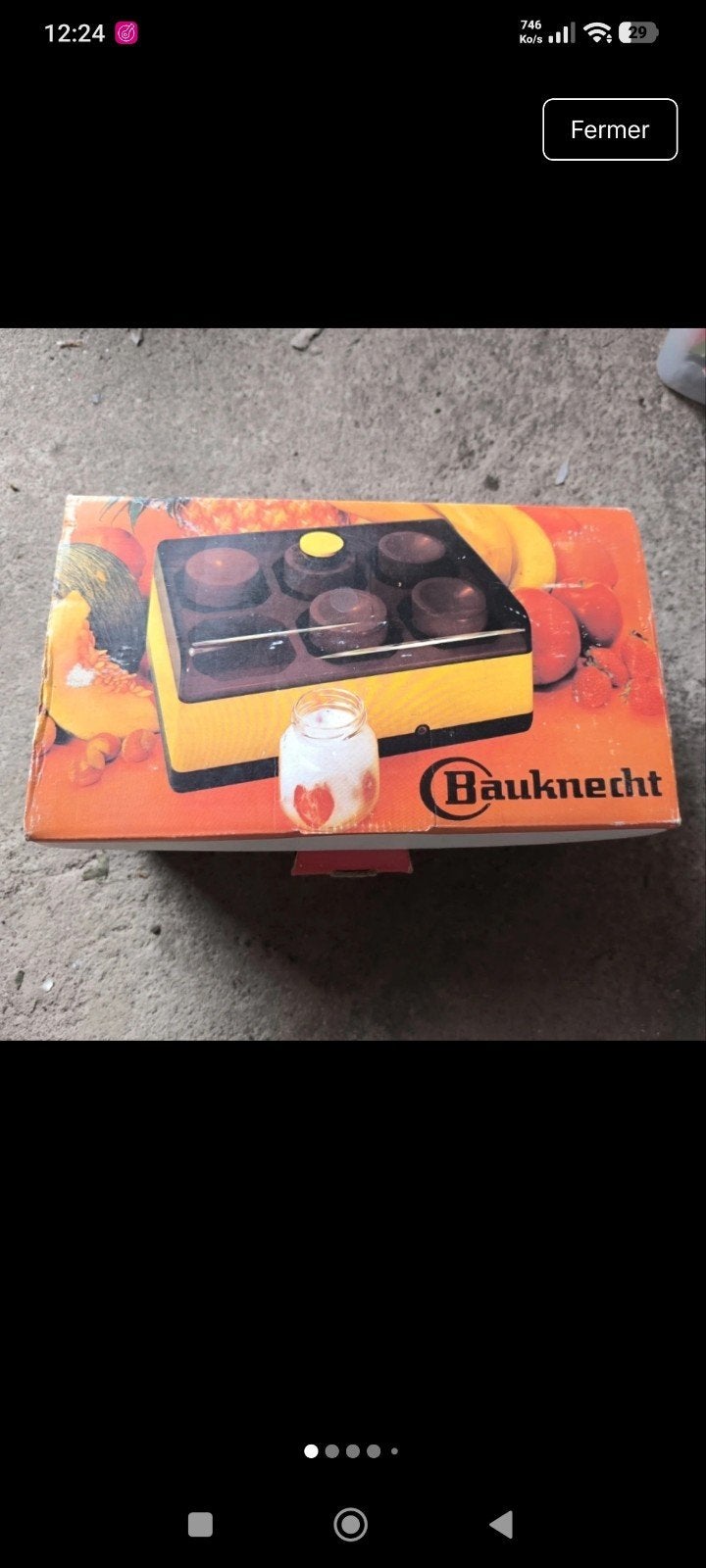 Yaourtière bauknecht vintage neuve, Electroménager, Extracteurs de jus, Enlèvement ou Envoi, Neuf, Électrique, Presse-agrumes