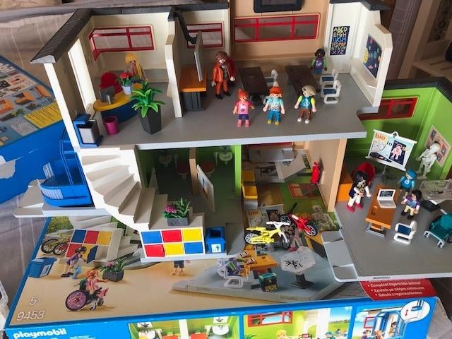 Playmobil City Life School, Kinderen en Baby's, Ophalen of Verzenden, Zo goed als nieuw, Complete set