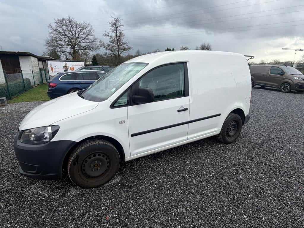 Volkswagen caddy 2011 1.6 tdi, Auto's, Voorwielaandrijving, Euro 5, 4 cilinders, Wit