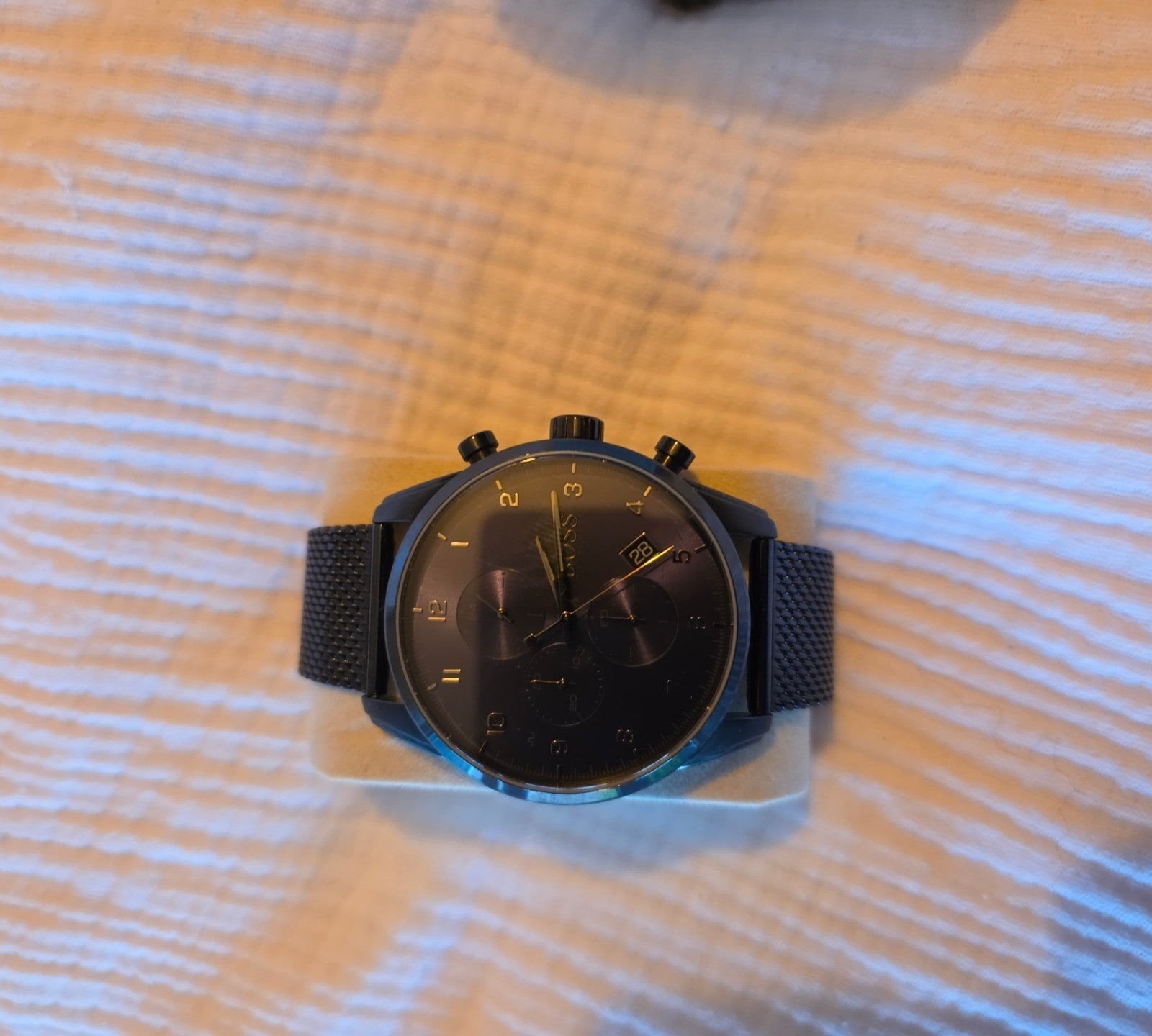 montre Boss, Enlèvement