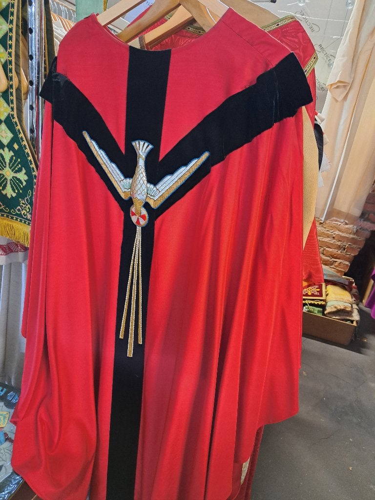 Lot 40 Antiek Vintage PriesterKleding Kazuivel Vestment, Collections, Enlèvement, Utilisé, Vêtements, Christianisme | Catholique