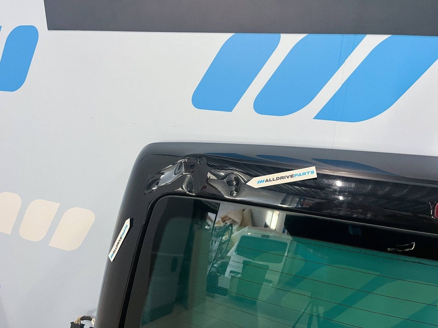 Achterdeur links achter VW Transporter T5 Zwart 7H0827091AQ, Arrière, -, Utilisé, Porte